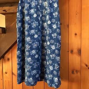Vintage Floral Skirt by Liz Claiborne - Size 14
